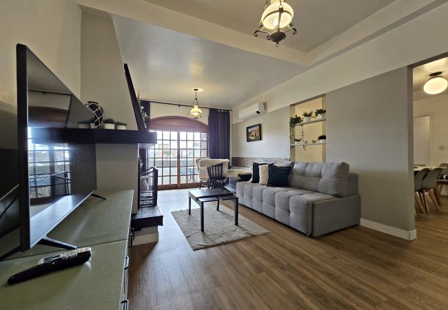Apartamento em Gramado - Apto 4 quartos (2 suítes), 130 m da R Coberta  Compartilhar  Salvos