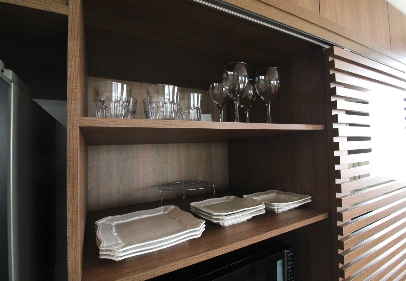 Estúdio em São Paulo - Apto nos Jardins com Ar/Wifi/Piscina Estúdio em São Paulo - Apto nos Jardins com Ar/Wifi/Piscina