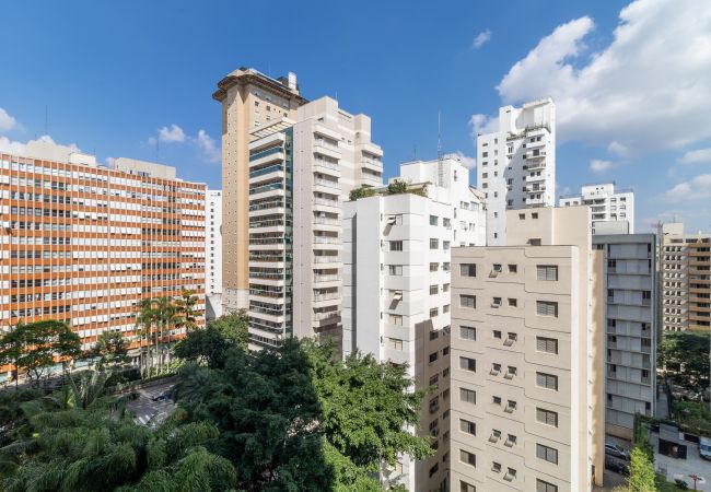 Apartamento em São Paulo - Apto nos Jardins com A/c e garagem Apartamento em São Paulo - Apto nos Jardins com A/c e garagem