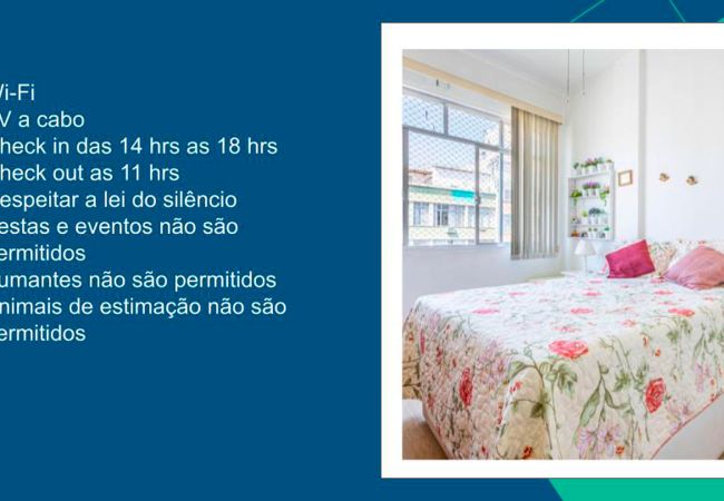 Apartamento em Rio de Janeiro - Ótimo Apto com Wi-Fi a 550m da Praia de Copacabana Apartamento em Rio de Janeiro - Ótimo Apto com Wi-Fi a 550m da Praia de Copacabana