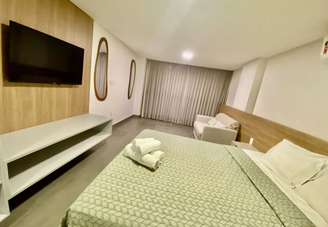 Apartamento em João Pessoa - Unity Cabo Branco | Flat Comfort Apartamento em João Pessoa - Unity Cabo Branco | Flat Comfort