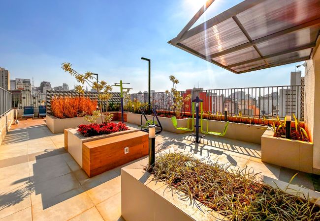 Apartamento em São Paulo - Apto confortável com WiFi no centro da Bela Vista Apartamento em São Paulo - Apto confortável com WiFi no centro da Bela Vista