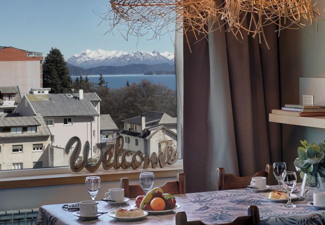 Apartamento em San Carlos de Bariloche - Montanha apartamento com vista para o lago e estacionamento in Bariloche