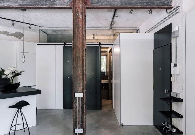 Estúdio em Madrid - Espectacular apartamento con área de trabajo en Usera.Temporal Estúdio em Madrid - Espectacular apartamento con área de trabajo en Usera.Temporal