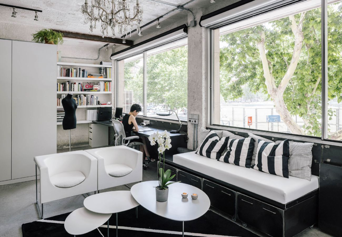 Estúdio em Madrid - Espectacular apartamento con área de trabajo en Usera.Temporal