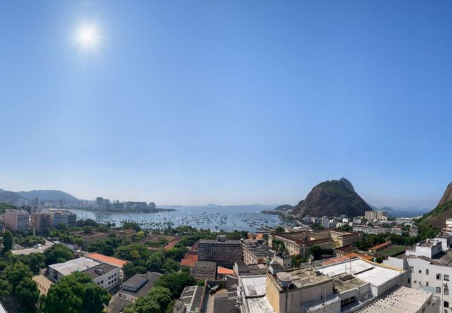 Apartamento em Rio de Janeiro - Lau103|Charme c/ vista 360º para as belezas do Rio