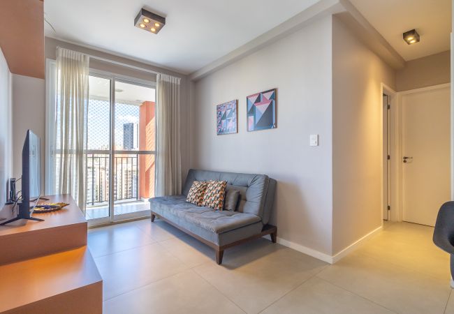 Apartamento em São Paulo - Apto 2 Quartos c/ piscina, academia, lavanderia e rede nas janelas Apartamento em São Paulo - Apto 2 Quartos c/ piscina, academia, lavanderia e rede nas janelas