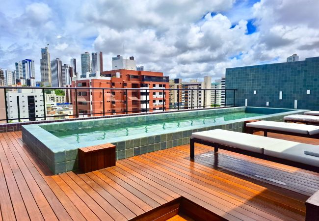 Apartamento em João Pessoa - Oceânica Cabo Branco | Elegância & Bem-Estar Apartamento em João Pessoa - Oceânica Cabo Branco | Elegância & Bem-Estar