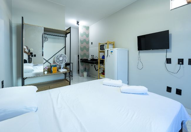 Apartamento em Alfenas - Studio equipado na área central com Wi-Fi Apartamento em Alfenas - Studio equipado na área central com Wi-Fi