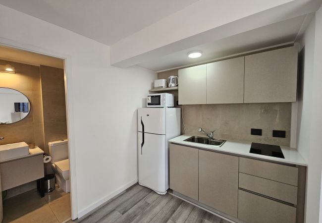 Estúdio em San Carlos de Bariloche - Apartamento Oxalis Bariloche com estacionamento Estúdio em San Carlos de Bariloche - Apartamento Oxalis Bariloche com estacionamento
