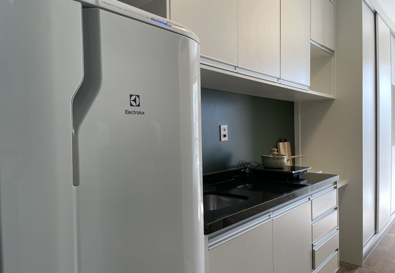 Estúdio em São Paulo - Piscina, academia a 100 mts do Mackenzie Estúdio em São Paulo - Piscina, academia a 100 mts do Mackenzie