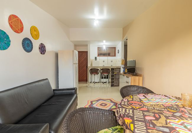 Apartamento em Porto Seguro - Apart-hotel a 400m da Praia de Taperapuan Apartamento em Porto Seguro - Apart-hotel a 400m da Praia de Taperapuan