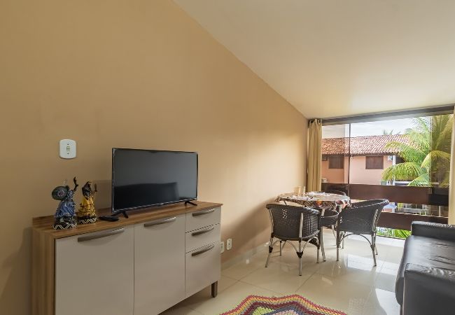 Apartamento em Porto Seguro - Apart-hotel a 400m da Praia de Taperapuan Apartamento em Porto Seguro - Apart-hotel a 400m da Praia de Taperapuan