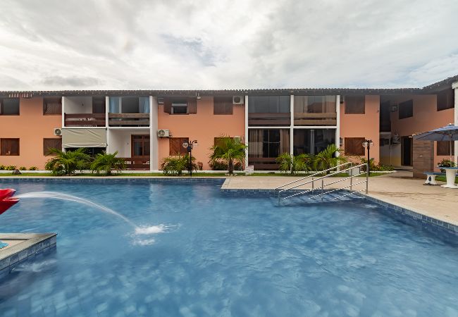 Apartamento em Porto Seguro - Apart-hotel a 400m da Praia de Taperapuan Apartamento em Porto Seguro - Apart-hotel a 400m da Praia de Taperapuan