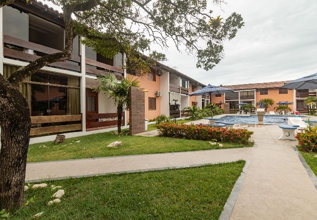 Apartamento em Porto Seguro - Apart-hotel a 400m da Praia de Taperapuan Apartamento em Porto Seguro - Apart-hotel a 400m da Praia de Taperapuan