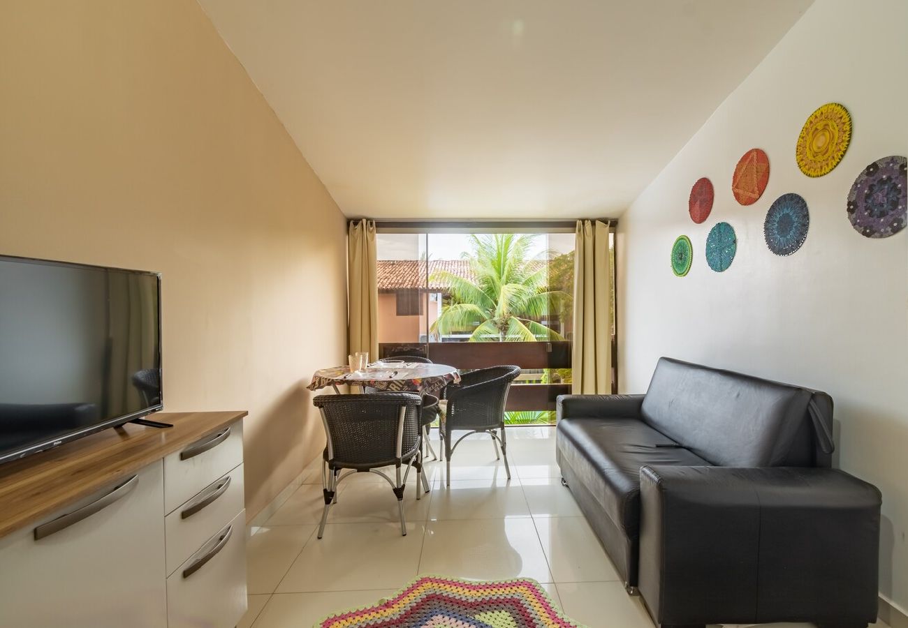 Apartamento em Porto Seguro - Apart-hotel a 400m da Praia de Taperapuan Apartamento em Porto Seguro - Apart-hotel a 400m da Praia de Taperapuan