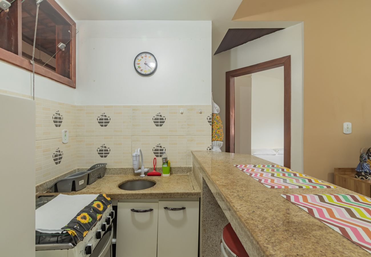 Apartamento em Porto Seguro - Apart-hotel a 400m da Praia de Taperapuan Apartamento em Porto Seguro - Apart-hotel a 400m da Praia de Taperapuan