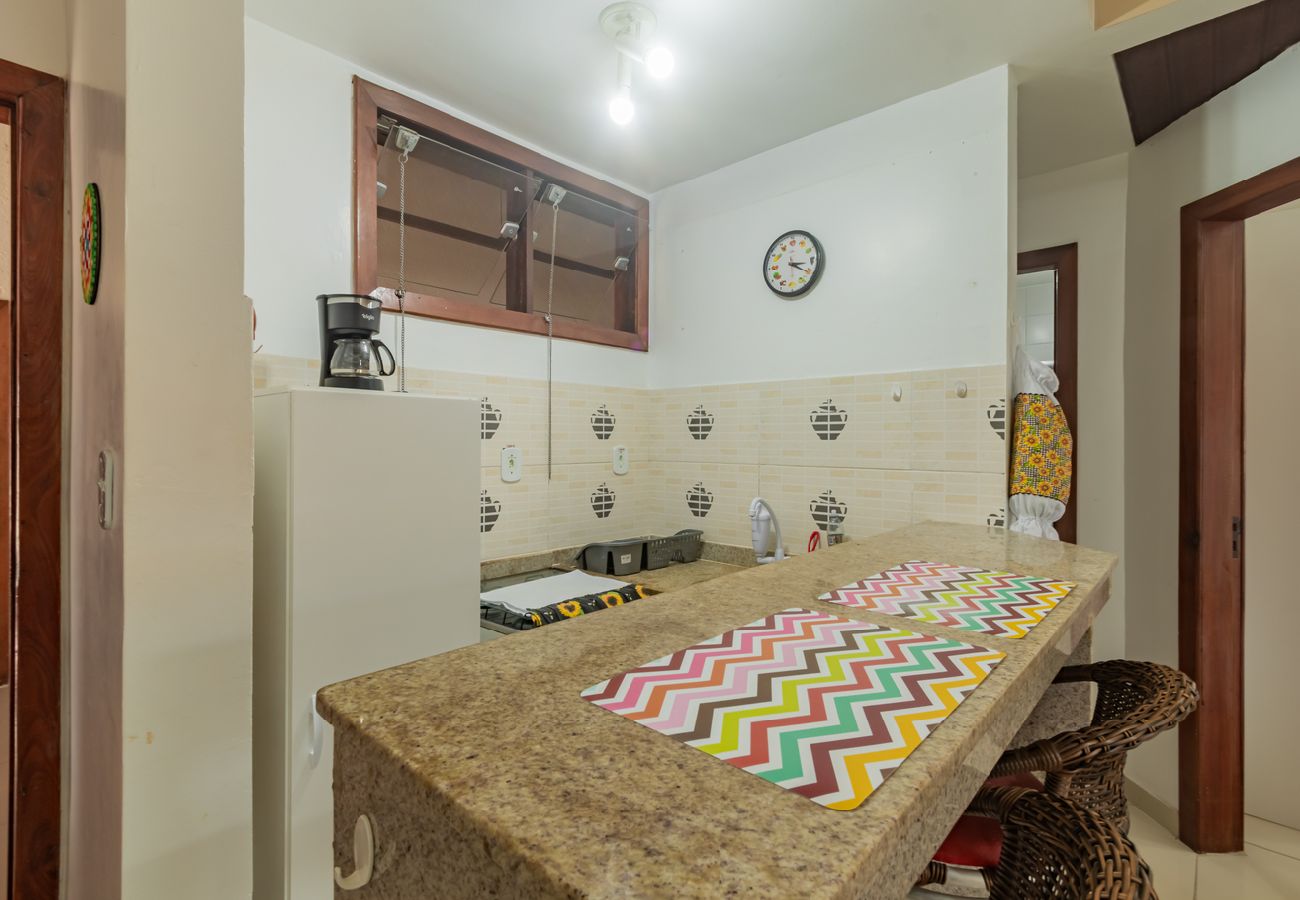 Apartamento em Porto Seguro - Apart-hotel a 400m da Praia de Taperapuan Apartamento em Porto Seguro - Apart-hotel a 400m da Praia de Taperapuan