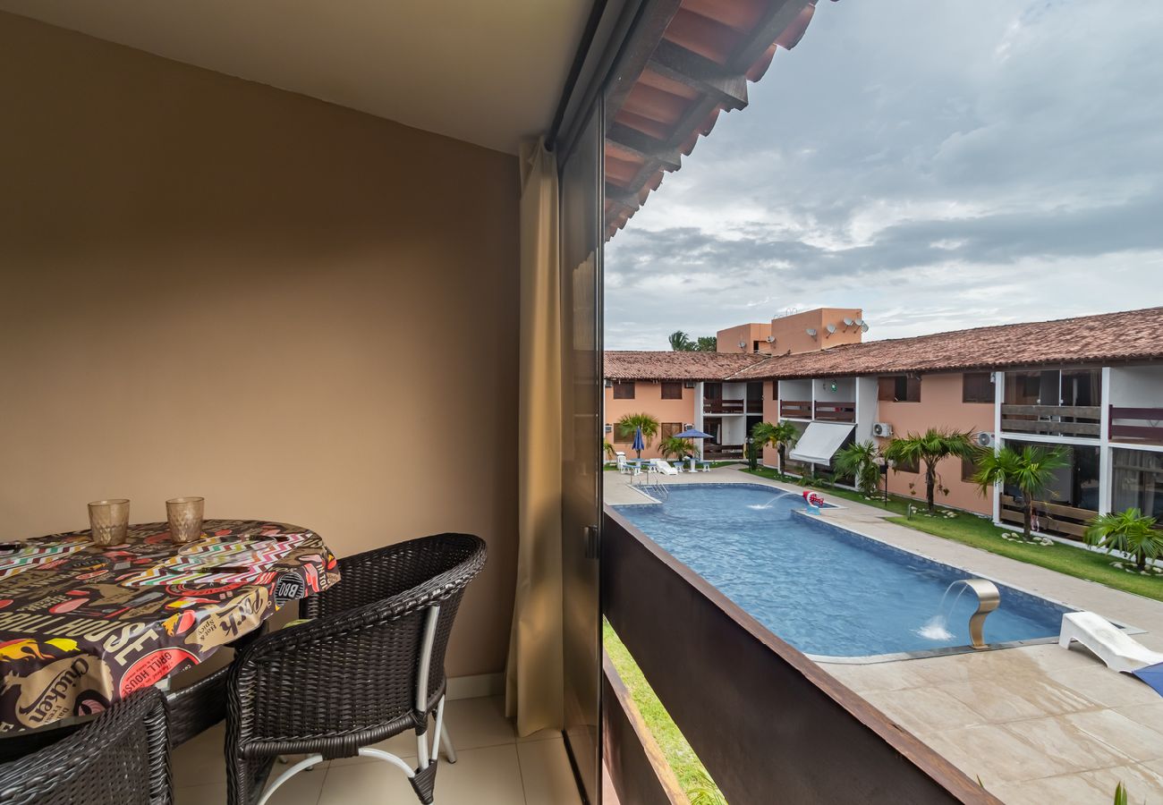 Apartamento em Porto Seguro - Apart-hotel a 400m da Praia de Taperapuan Apartamento em Porto Seguro - Apart-hotel a 400m da Praia de Taperapuan