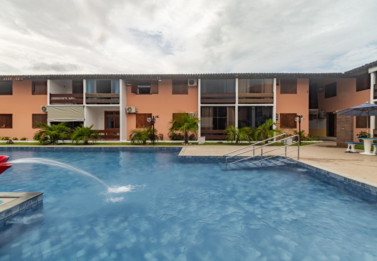 Apartamento em Porto Seguro - Apart-hotel a 400m da Praia de Taperapuan Apartamento em Porto Seguro - Apart-hotel a 400m da Praia de Taperapuan