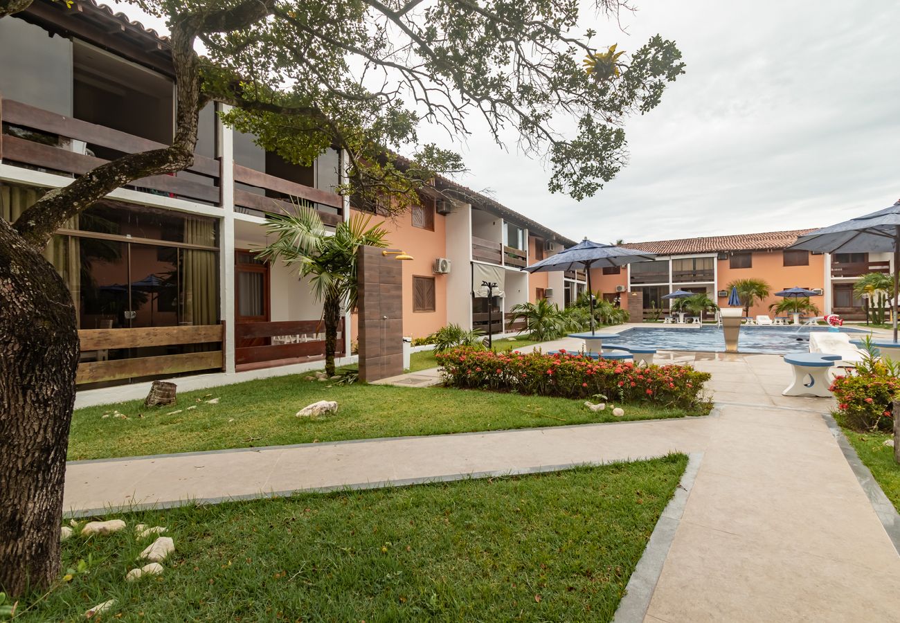 Apartamento em Porto Seguro - Apart-hotel a 400m da Praia de Taperapuan Apartamento em Porto Seguro - Apart-hotel a 400m da Praia de Taperapuan