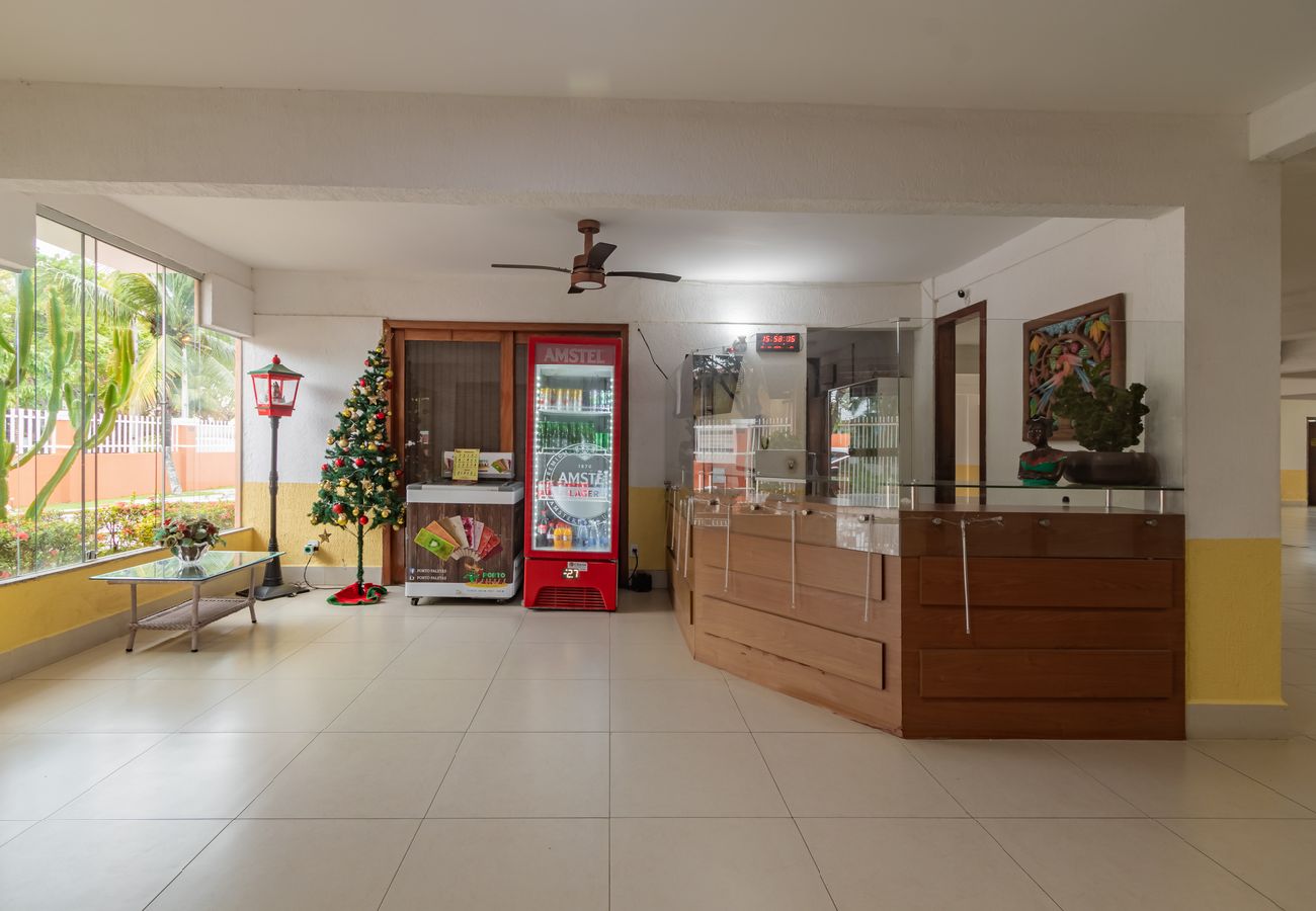 Apartamento em Porto Seguro - Apart-hotel a 400m da Praia de Taperapuan Apartamento em Porto Seguro - Apart-hotel a 400m da Praia de Taperapuan