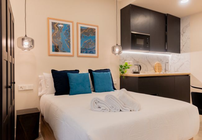 Estúdio em Madrid - Estudio Oriente – Diseño y confort en DELICIAS MADRID Estúdio em Madrid - Estudio Oriente – Diseño y confort en DELICIAS MADRID