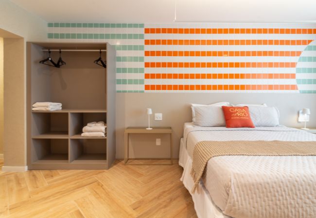 Apartamento em Rio de Janeiro - Vista para o Mar e Varanda com Banheira | Q9 Apartamento em Rio de Janeiro - Vista para o Mar e Varanda com Banheira | Q9