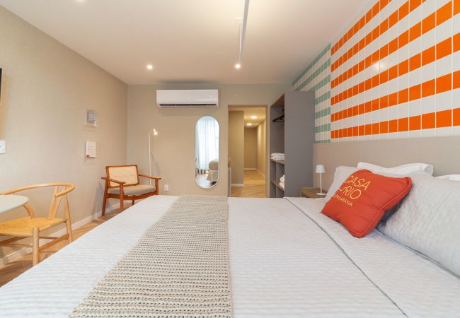 Apartamento em Rio de Janeiro - Vista para o Mar e Varanda com Banheira | Q9 Apartamento em Rio de Janeiro - Vista para o Mar e Varanda com Banheira | Q9