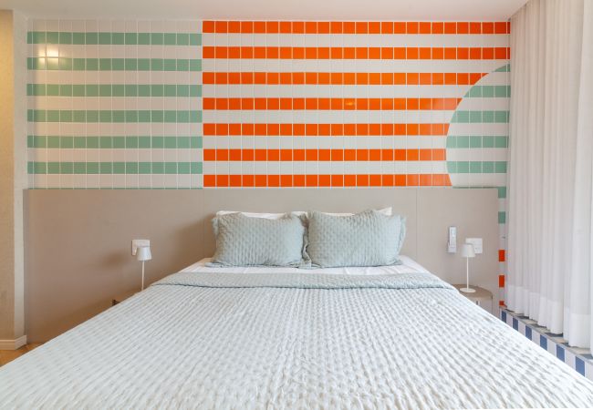 Apartamento em Rio de Janeiro - Vista para o Mar e Varanda com Banheira  | Q4 Apartamento em Rio de Janeiro - Vista para o Mar e Varanda com Banheira  | Q4