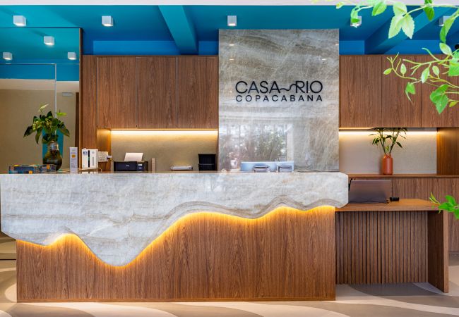 Apartamento em Rio de Janeiro - Vista para o Mar e Varanda com Banheira  | Q4 Apartamento em Rio de Janeiro - Vista para o Mar e Varanda com Banheira  | Q4