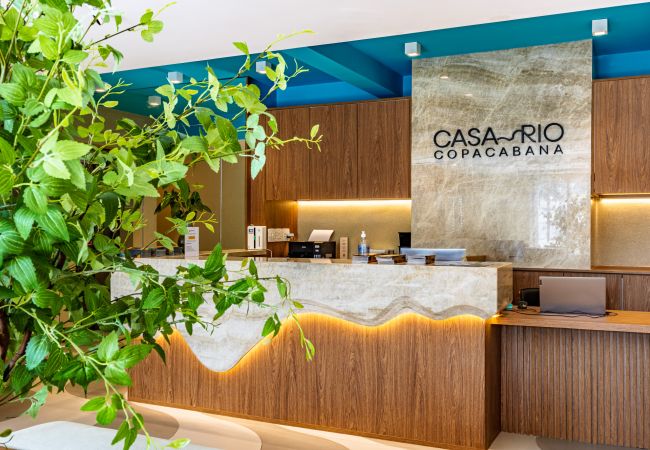 Apartamento em Rio de Janeiro - Vista para o Mar e Varanda com Banheira  | Q4 Apartamento em Rio de Janeiro - Vista para o Mar e Varanda com Banheira  | Q4