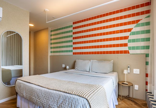 Apartamento em Rio de Janeiro - Vista para o Mar e Varanda com Banheira  | Q4 Apartamento em Rio de Janeiro - Vista para o Mar e Varanda com Banheira  | Q4