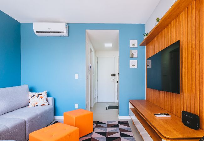 Apartamento em Salvador - Studio moderno à 750m da Praia do Farol da Barra  Apartamento em Salvador - Studio moderno à 750m da Praia do Farol da Barra