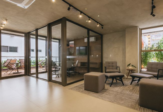 Apartamento em Salvador - Studio moderno à 750m da Praia do Farol da Barra  Apartamento em Salvador - Studio moderno à 750m da Praia do Farol da Barra