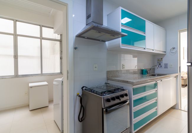 Apartamento em Rio de Janeiro - Apartamento em Copacabana a 3 minutos da Praia | NSC602 Apartamento em Rio de Janeiro - Apartamento em Copacabana a 3 minutos da Praia | NSC602