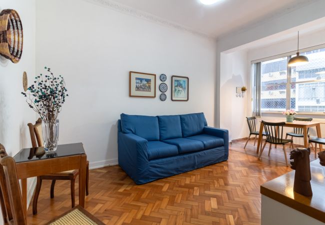 Apartamento em Rio de Janeiro - Refúgio em Copacabana a 5 minutos da praia | NSC1102 