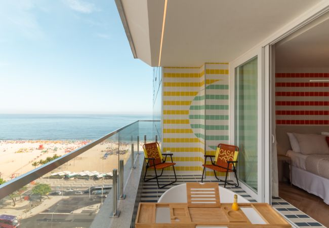 Apartamento em Rio de Janeiro - Vista para o Mar e Varanda com Banheira | Q23