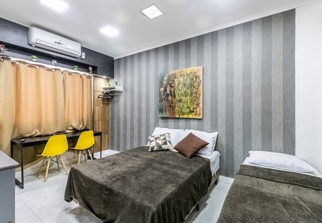 Apartamento em Rio de Janeiro - Loft com Wi-Fi próx do Aeroporto no centro 