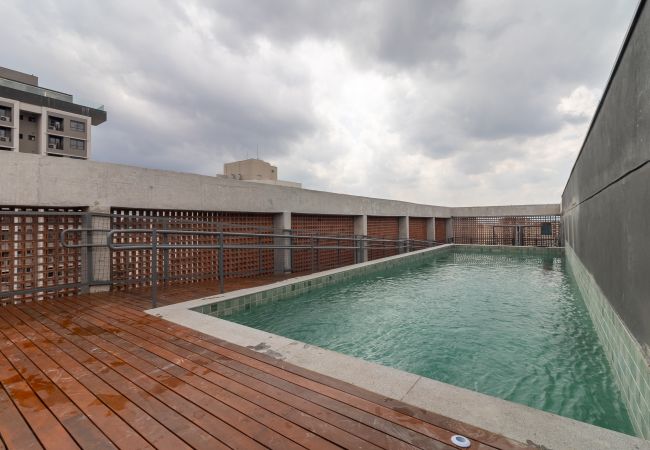 Estúdio em São Paulo - Studio Completo em Perdizes: PUC a um Passo, com Piscina e Fitness Estúdio em São Paulo - Studio Completo em Perdizes: PUC a um Passo, com Piscina e Fitness