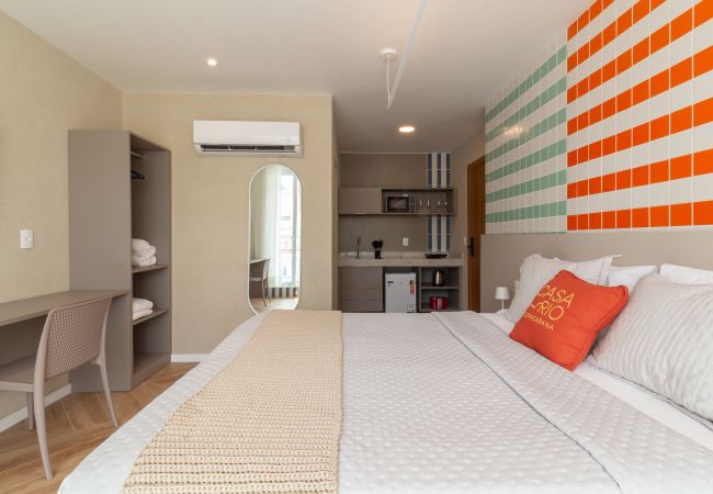 Apartamento em Rio de Janeiro - Vista para o Mar e Varanda com Banheira  | Q3 Apartamento em Rio de Janeiro - Vista para o Mar e Varanda com Banheira  | Q3