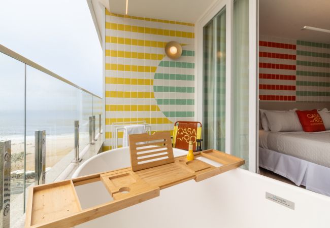 Apartamento em Rio de Janeiro - Vista para o Mar e Varanda com Banheira | Q20 Apartamento em Rio de Janeiro - Vista para o Mar e Varanda com Banheira | Q20