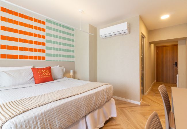 Apartamento em Rio de Janeiro - Vista para o Mar e Varanda com Banheira | Q18 Apartamento em Rio de Janeiro - Vista para o Mar e Varanda com Banheira | Q18