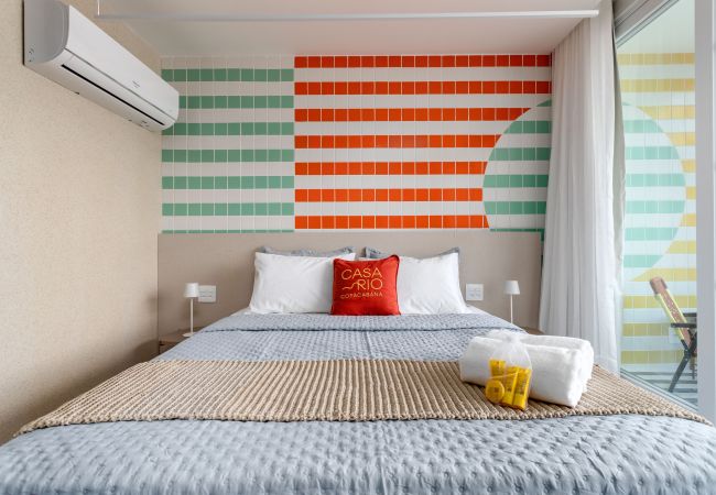 Apartamento em Rio de Janeiro - Vista para o Mar e Varanda com Banheira | Q11 Apartamento em Rio de Janeiro - Vista para o Mar e Varanda com Banheira | Q11