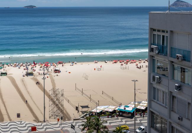 Apartamento em Rio de Janeiro - Vista para o Mar e Varanda com Banheira | Q11 Apartamento em Rio de Janeiro - Vista para o Mar e Varanda com Banheira | Q11
