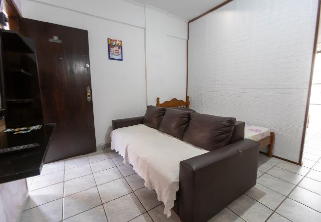 Apartamento em Praia Grande -  Apto a 260m do mar com ar-condicionado e Wi-Fi Apartamento em Praia Grande -  Apto a 260m do mar com ar-condicionado e Wi-Fi