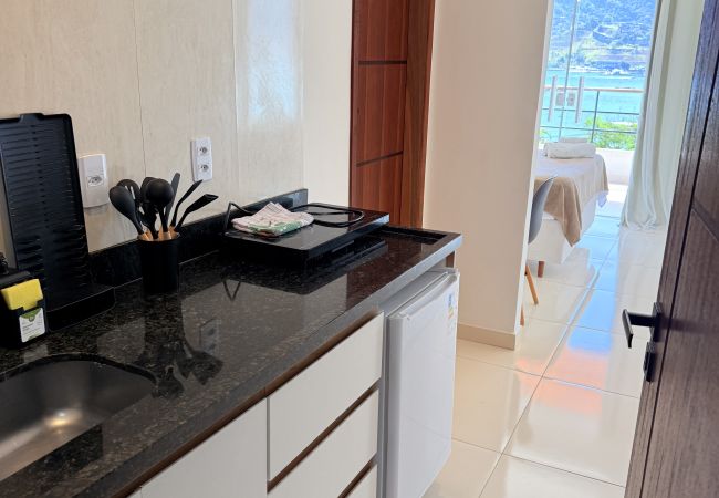 Apartamento em Angra dos Reis - Flat com vista para o Mar no Marinas III Apartamento em Angra dos Reis - Flat com vista para o Mar no Marinas III