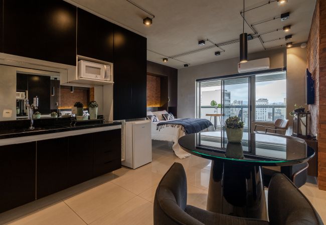 Estúdio em São Paulo - 4hóspedes, piscina, garagem e sauna Estúdio em São Paulo - 4hóspedes, piscina, garagem e sauna