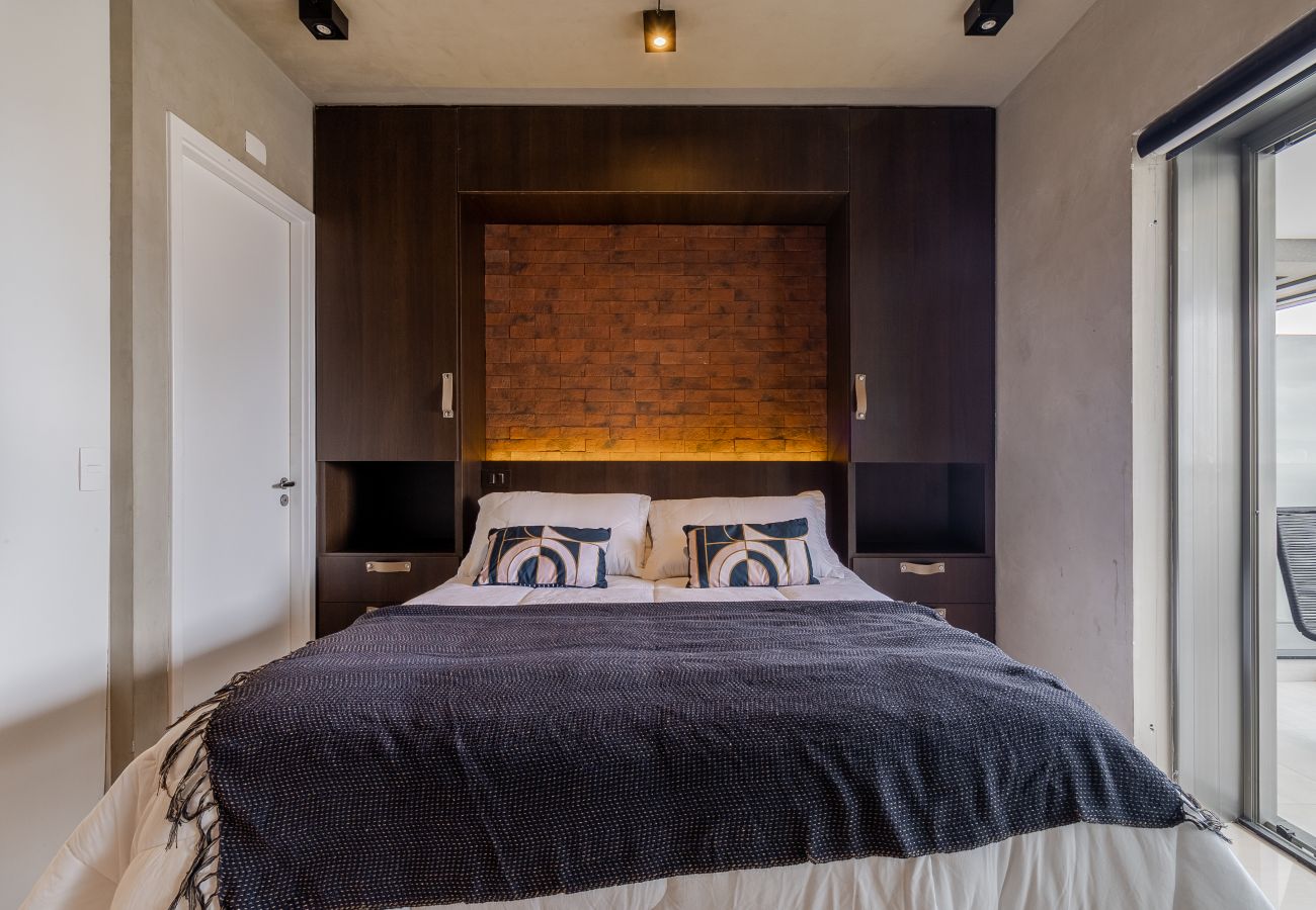 Estúdio em São Paulo - 4hóspedes, piscina, garagem e sauna Estúdio em São Paulo - 4hóspedes, piscina, garagem e sauna