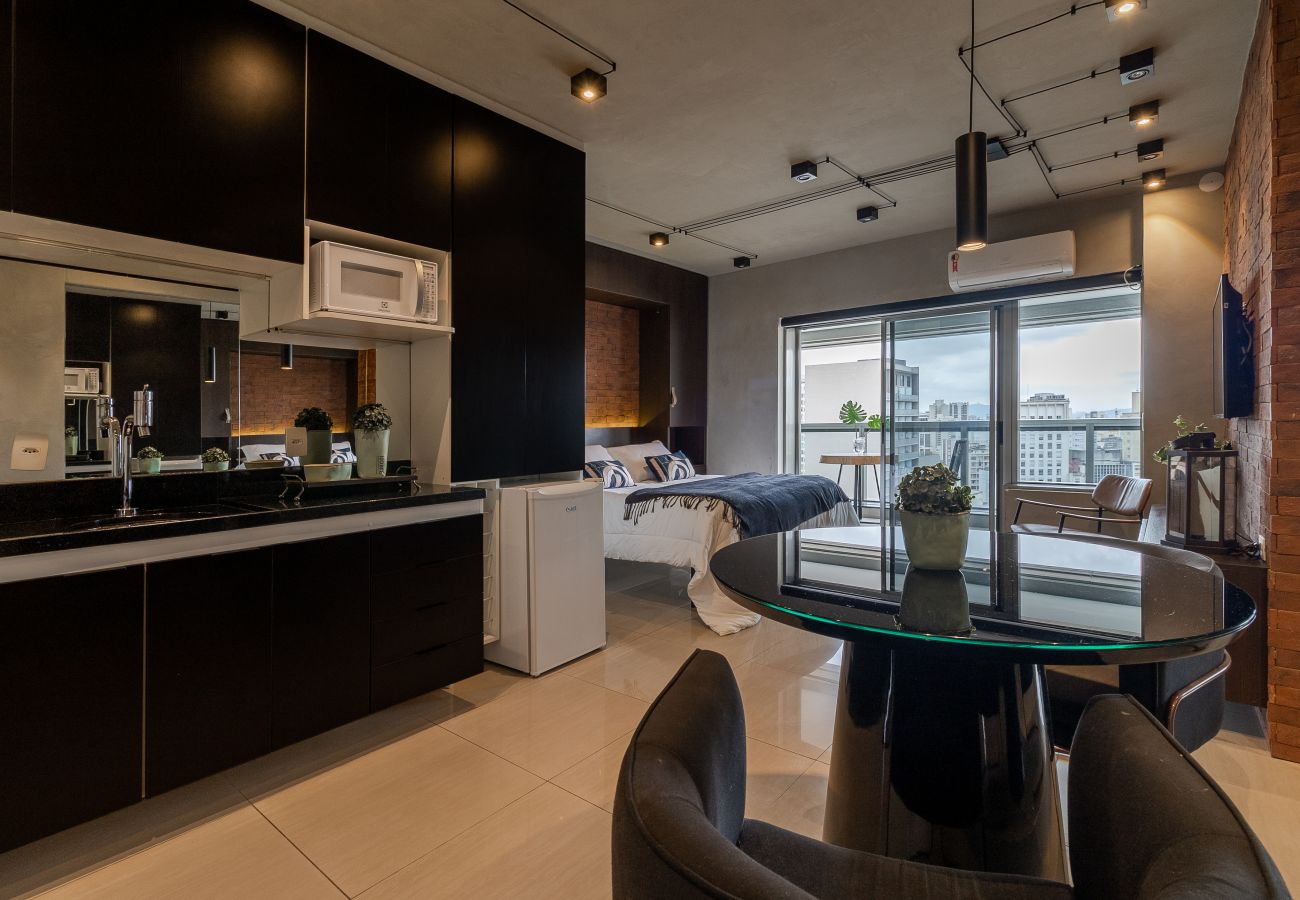 Estúdio em São Paulo - 4hóspedes, piscina, garagem e sauna Estúdio em São Paulo - 4hóspedes, piscina, garagem e sauna